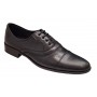 Pantofi barbati eleganti din piele naturala - Model Negru Matritat 18N